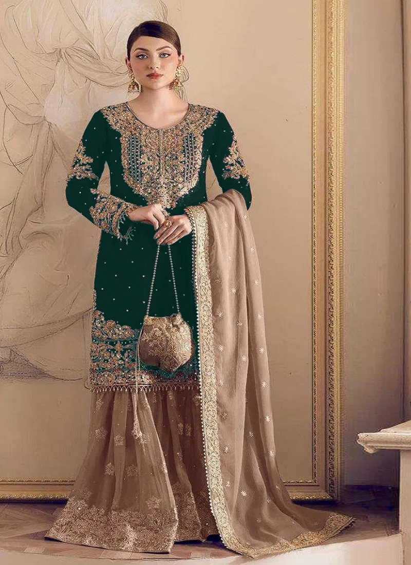 Anamsa 633 Georgette Embroidery Pakistani Suit Wholesalers Shop In Surat